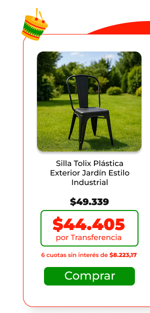 silla jardin